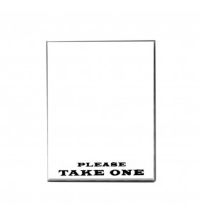 BOX10 PANEL BLACK PLEASE TAKE ONE