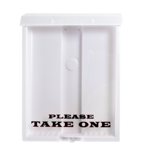 BOX10 WHT WITH BLACK LETTERS